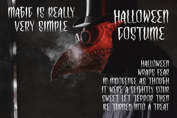 Haunted Vampire Font Poster 9