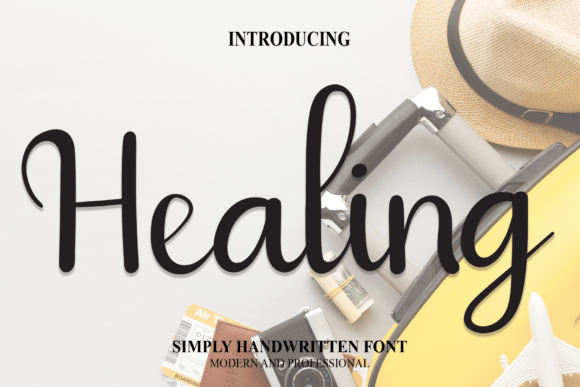 Healing Font Poster 1