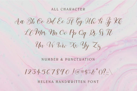 Helena Font Poster 5