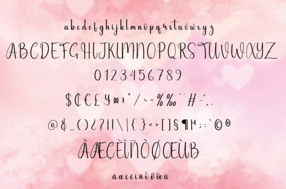 Hello January Font Poster 7