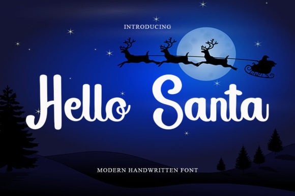 Hello Santa Font