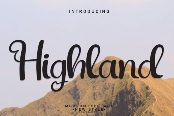 Highland Font