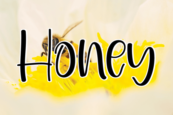 Honey Font Poster 1