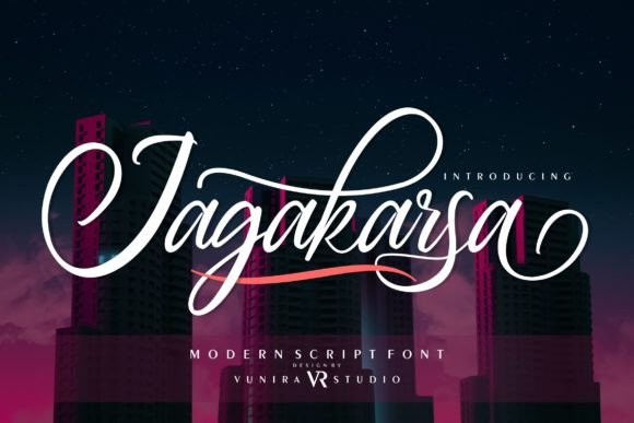 Jagakarsa Font Poster 1