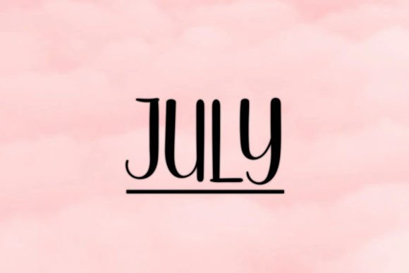 January Font Poster 7