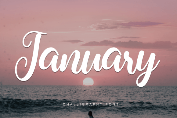 January Font Poster 1