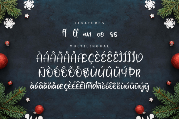 Jingle Bell Font Poster 14