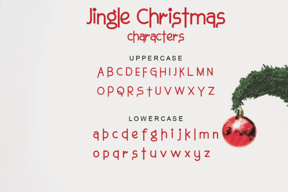 Jingle Christmas Font Poster 5