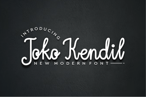 Joko Kendil Font Poster 1