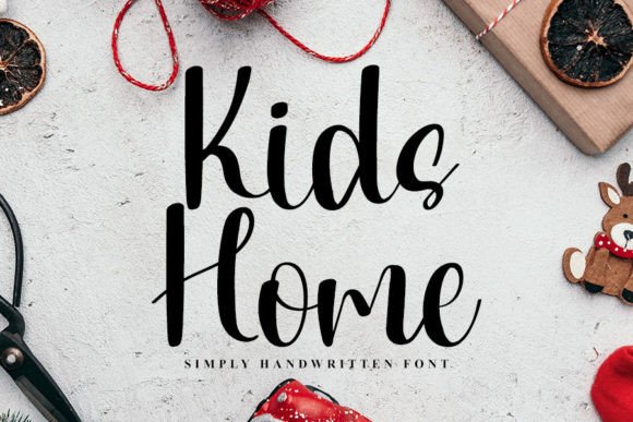 Kids Home Font