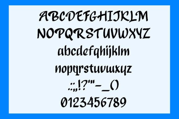 Kovelan Font Poster 4