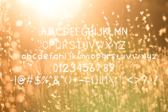 Kusam Font Poster 5