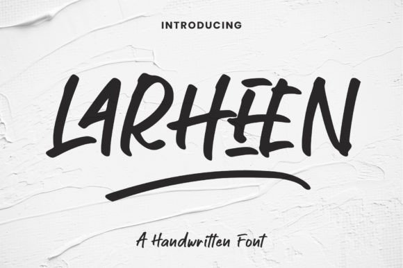 Larheen Font Poster 1