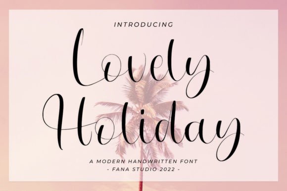 Lovely Holiday Font