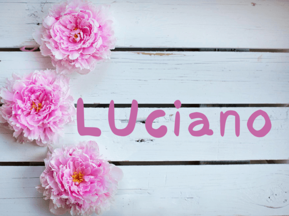 Luciano Font Poster 1