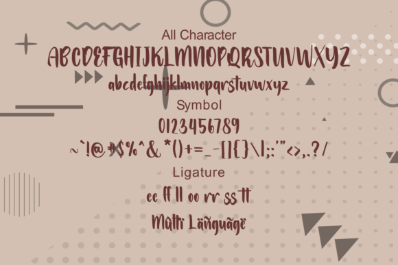 Luckitto Font Poster 10