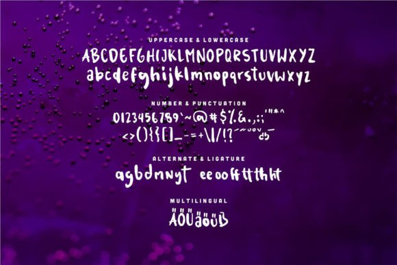 Madicol Font Poster 6