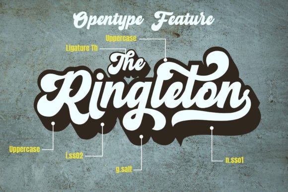 Magniton Font Poster 5