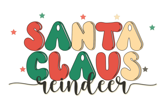 Mama Claus Duo Font Poster 4