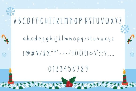 Merry Xmas Font Poster 5