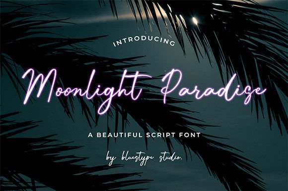 Moonlight Paradise Font