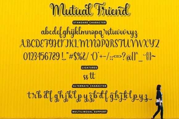 Mutual Friend Font Poster 6