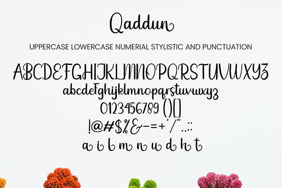 Qaddun Font Poster 8