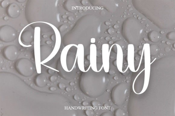 Rainy Font