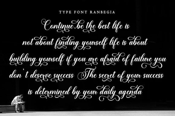 Ranbegia Font Poster 5