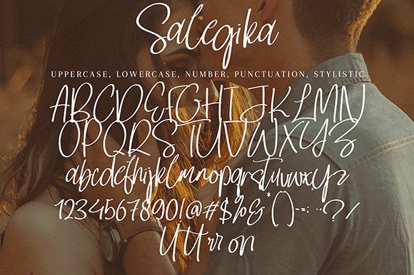 Salegika Font Poster 8