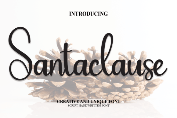 Santaclause Font Poster 1