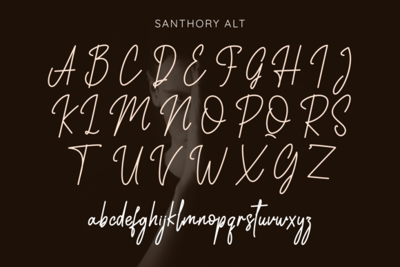 Santhory Font Poster 5