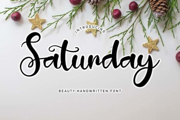 Saturday Font