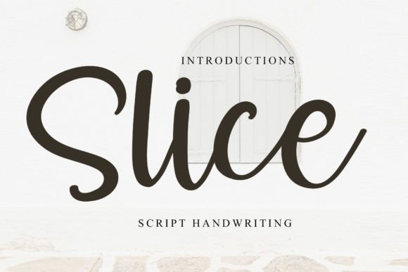 Slice Font Poster 1