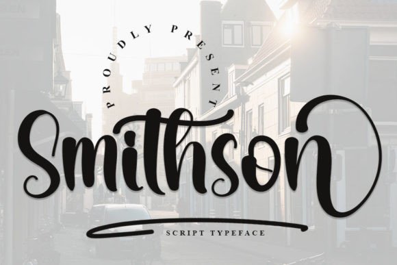 Smithson Font Poster 1