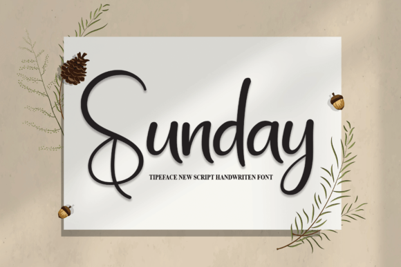 Sunday Font