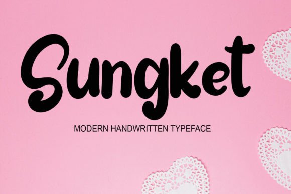 Sungket Font Poster 1