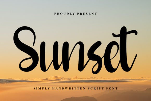 Sunset Font