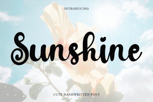 Sunshine Font