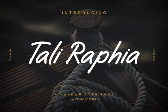 Tali Raphia Font