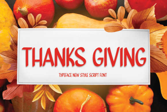 Thanks Giving Font