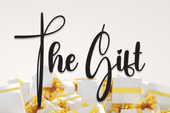 The Gift Font