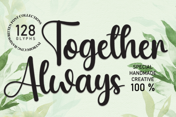 Together Always Font Poster 1