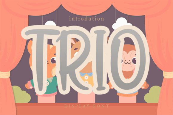 Trio Font Poster 1