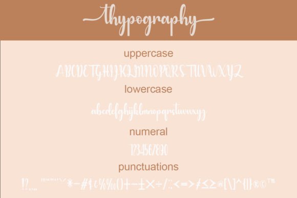Typography Font Poster 5