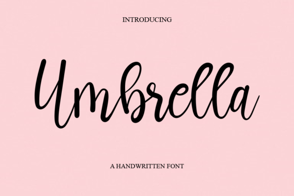 Umbrella Font