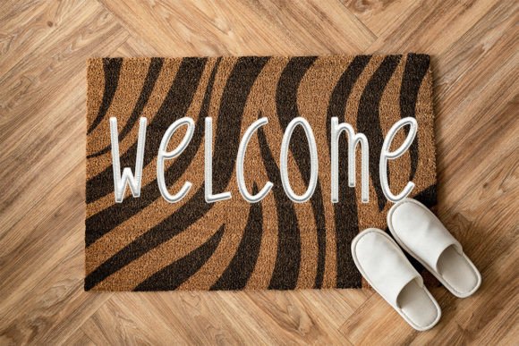 Welcome Font Poster 4