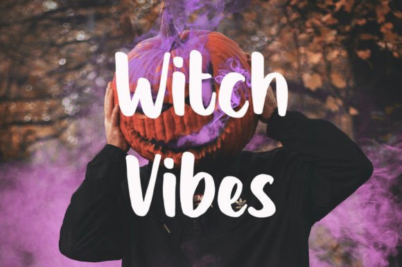 Witch Night Font Poster 3