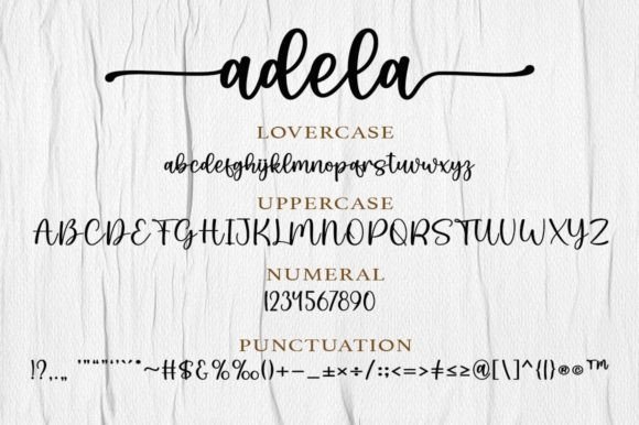 Adela Font Poster 6