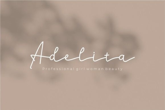 Adelinata Font Poster 7